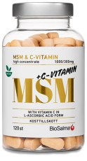 BioSalma MSM 1000mg + C-vitamin