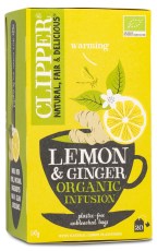 Clipper Tea Lemon & Ginger EKO