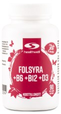 Folinsyre+B6+B12+D
