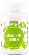 Healthwell D3-vitamin 3000 IU