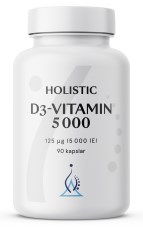 Holistic D3-vitamin 5000 IE