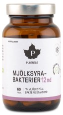 Pureness St�rke M�lkesyrebakterier 12 mia
