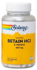 Solaray Betain HCI & Pepsin