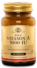 Solgar Dry Vitamin A 5000 IU