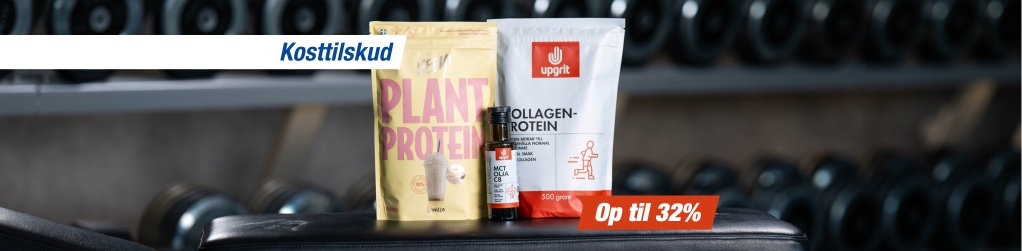 Kosttilskud - Op til 32%